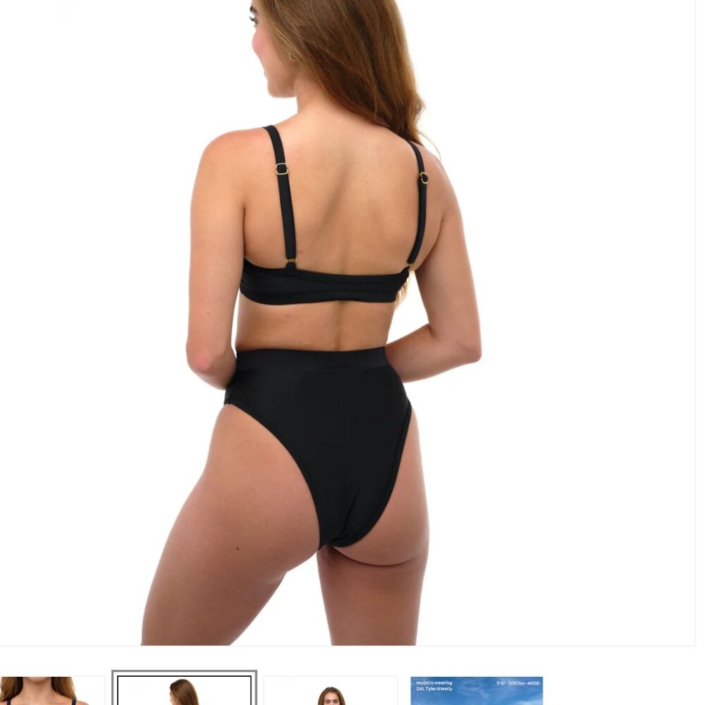 93 Play Street "Tyler"  bikini top sz 3XL - Picture 2 of 4